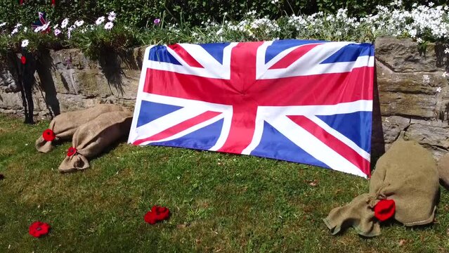Friday 8 May 2020 marks 75 years since Nazi Germany's formal surrender at the end of the Second World War. On VE (Victory in Europe) Day in 1945, preparations streets  in Ackworth, West Yorkshire to  