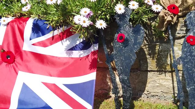 Friday 8 May 2020 marks 75 years since Nazi Germany's formal surrender at the end of the Second World War. On VE (Victory in Europe) Day in 1945, preparations streets  in Ackworth, West Yorkshire to  