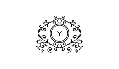 Luxury Spiral Circular Alphabetical Logo