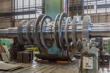 Production of big power equipment manufacture.