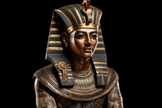 Menes Narmer statue. The first pharaoh