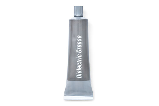 Premium Dielectric Grease Tube for Superior Electrical Connections – Enhanced Insulation, Sealant for Spark Plugs, Connectors, and Electrical Panels Isolated with transparent shadow