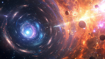 A realm beyond time and space where computing power defies the laws of nature and unlocks the mysteries of the cosmos.