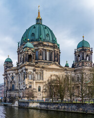 Fototapeta na wymiar Cathedral of Berlin, Germany