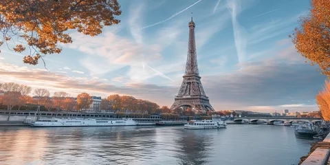 Papier Peint photo Lavable Tour Eiffel Eiffel Tower in Paris, France 
