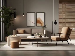 Luxury Interior Design: Experience Comfort and Style with Our Latest Living Room Collection, generative AI