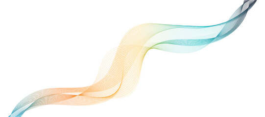 abstract colorful wave background