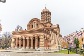 Targoviste, Romania. Ascension of Christ" Metropolitan Cathedral. History of Targoviste.