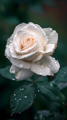 White Rose Flower