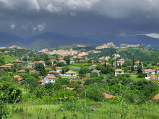 View of the village Lozenitsa, Bulgaria - 735341655
