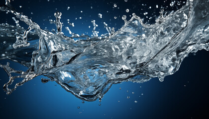 water splash.