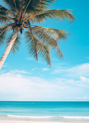 palm trees on the beach
