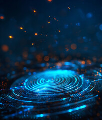 fingerprint in button scan