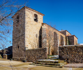Nuestra Señora de la Concepción church. Yelo, Soria, Castilla y Leon, Spain. - 735366869