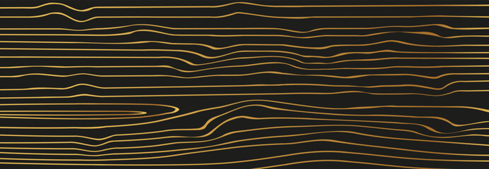 Background of abstract growth rings of a tree.Line design of a wooden stump.Tree cut pattern.Vector topographic map concept. 