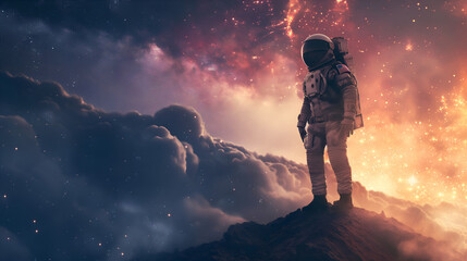 Obraz premium Astronaut in space 