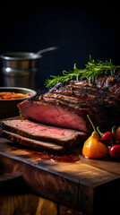 juicy Smoked brisket