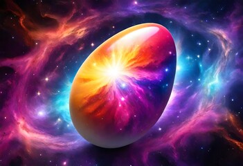 a colorful egg
