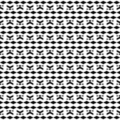 Seamless pattern. Geometric wallpaper. Rhombuses, chevrons, triangles ornament. Polygons motif. Geometrical backdrop. Figures background. Digital paper, textile print, web design, abstract. Vector