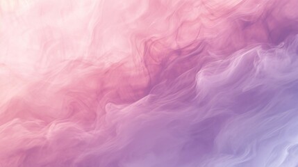 Obraz premium Ethereal cloud texture in a blend of pink and purple hues