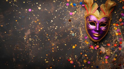 Mystique of the Carnival Mask - obrazy, fototapety, plakaty