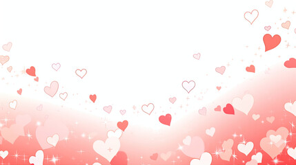 Romantic Hearts In Flight