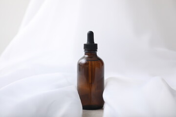 glass dropper bottle care product