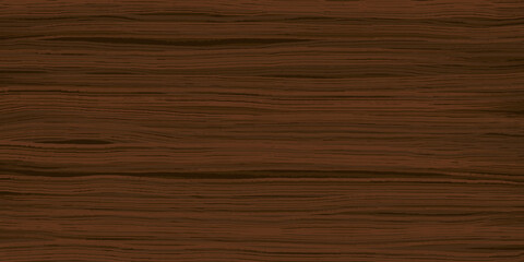 Uniform dark walnut wooden texture with horizontal veins. Vector wood background. Lining boards wall. Dried planks. Cherry wood swatch