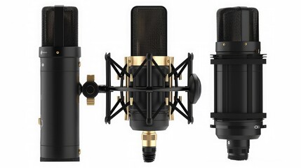 Professional condenser studio microphone