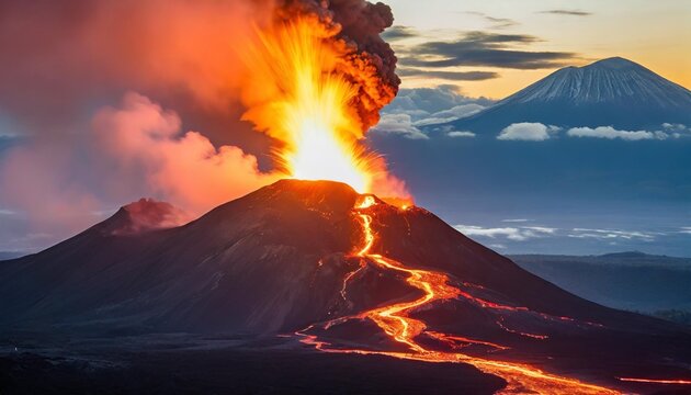 captivating images of volcanic eruptions showcasing the raw power and beauty of earth s tumultuous forces