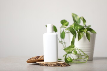 plastic bottle care product 