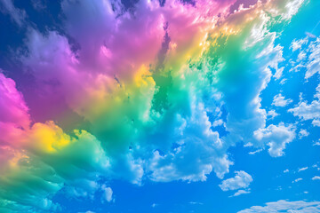Fototapeta na wymiar abstract rainbow colors background