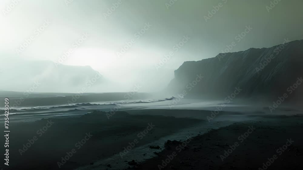 Poster the atmospheric fog adds a layer of intensity to the performance shrouding the horizon and intensify