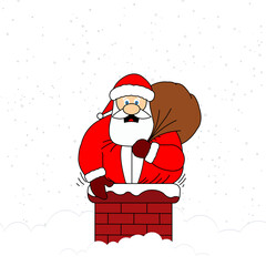 Merry Christmas Fat Santa