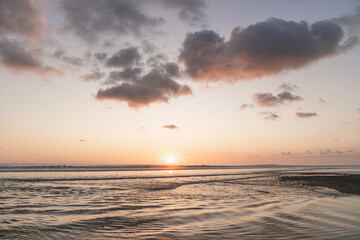 Sea ocean sunset pretty sunrise travel Costa Rica 