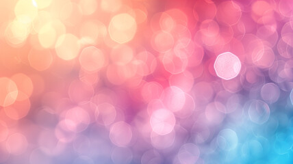 Soft Pastel Bouquet: Dreamy Blur Background: palette 3