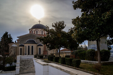 View from Kavala city, Greece