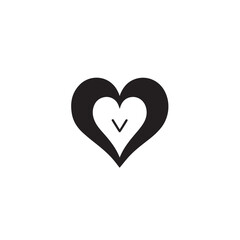 Heart in cartoon, doodle style . Image for t-shirt, web, mobile apps and ui. Isolated 2d vector illustration in logo, icon, sketch style, Eps 10, black and white. AI Generative