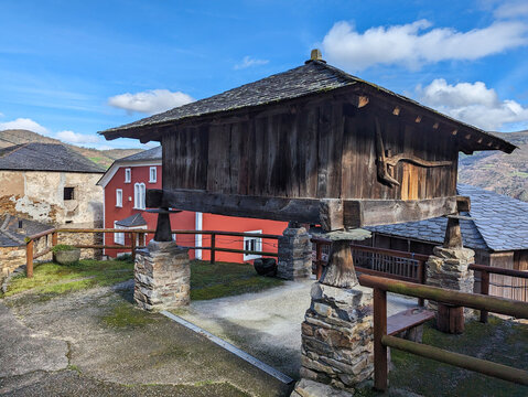 Iyaso village, Villayon municipality, Asturias, North Spain