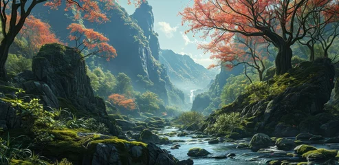 Fotobehang Zen serenity depicted © Gogi
