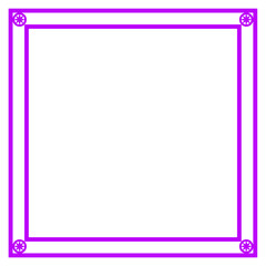 Graphic color border, frame, shape - 735447822