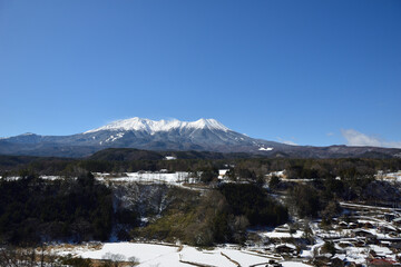 開田高原から見る御嶽山