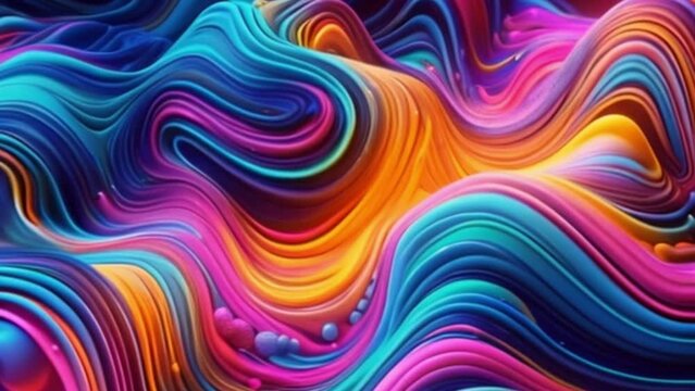 abstract colorful liquid texture background 