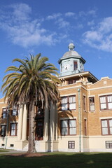 The historic 1912 Citrus County Courthouse in Inverness, FL