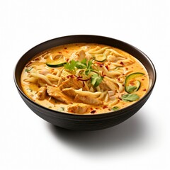 laksa soup closeup