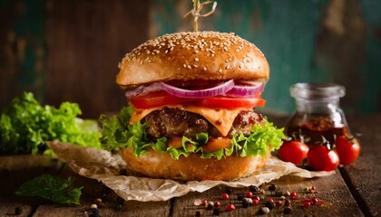Hamburguer, product photography for restaurants