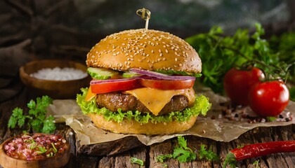 Hamburguer, product photography for restaurants