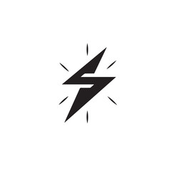Fototapeta na wymiar Lightning in cartoon, doodle style . Image for t-shirt, web, mobile apps and ui. Isolated 2d vector illustration in logo, icon, sketch style, Eps 10, black and white. AI Generative