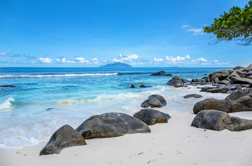 Beau Vallon, Island Mahe, Republic of Seychelles, Africa.