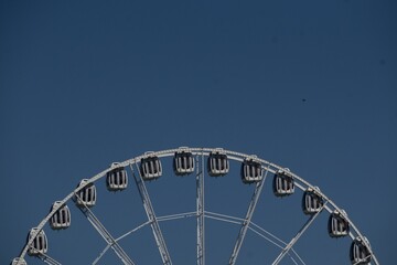 ferris wheel on a sky